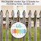 Summer Welcome Sign for Front Door, Hello Summer Wooden Signs Wall Decor, Popsicle Round Hanging Sign With Rope, Summer Decor For Home Front Door Porch, A10